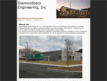 Tablet Screenshot of diamondbackengineering.com